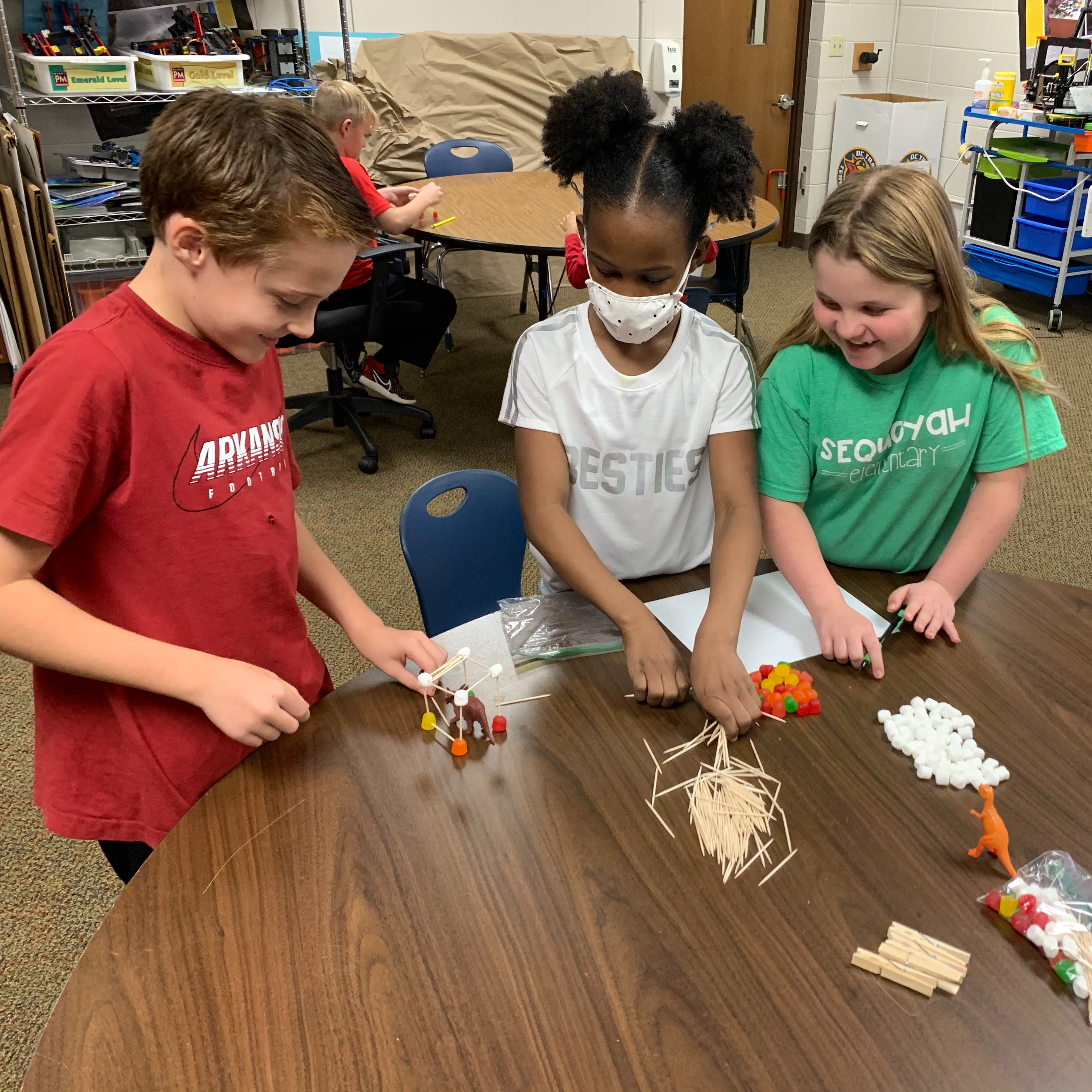 Third Graders in STEAM