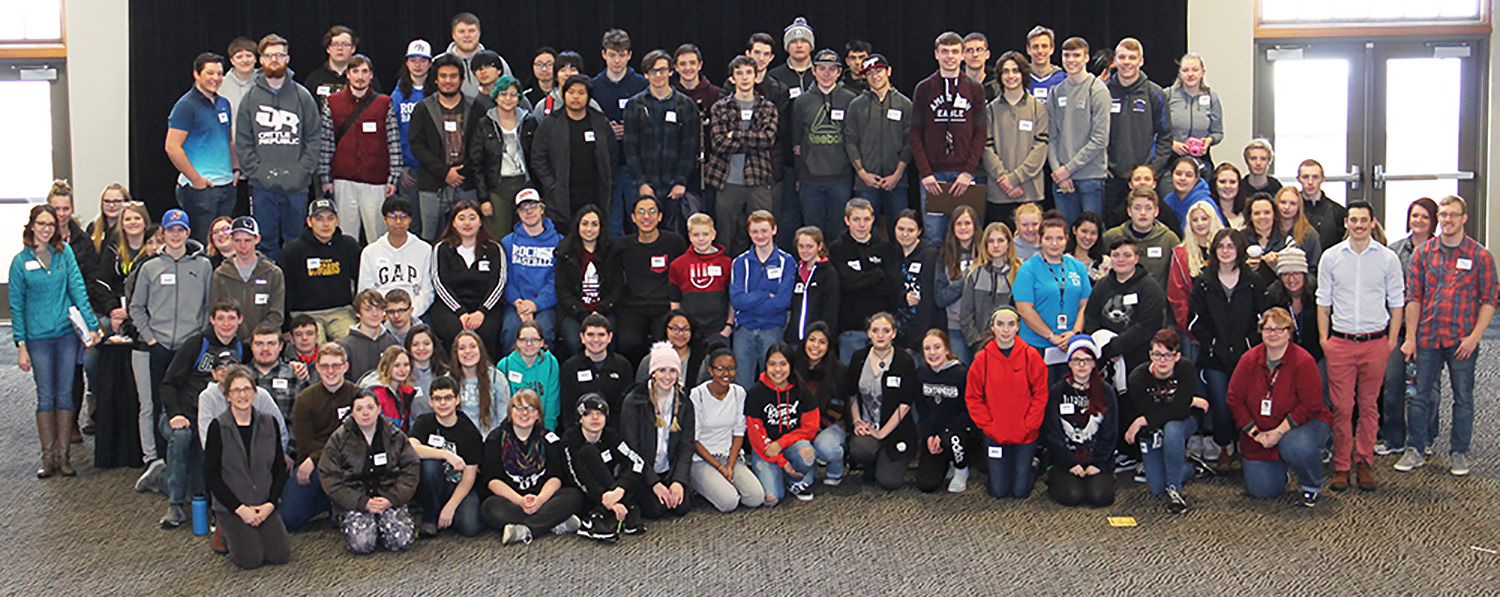 A photo of the EOU AND GO-STEM'S TECHNOLOGY EXPO.