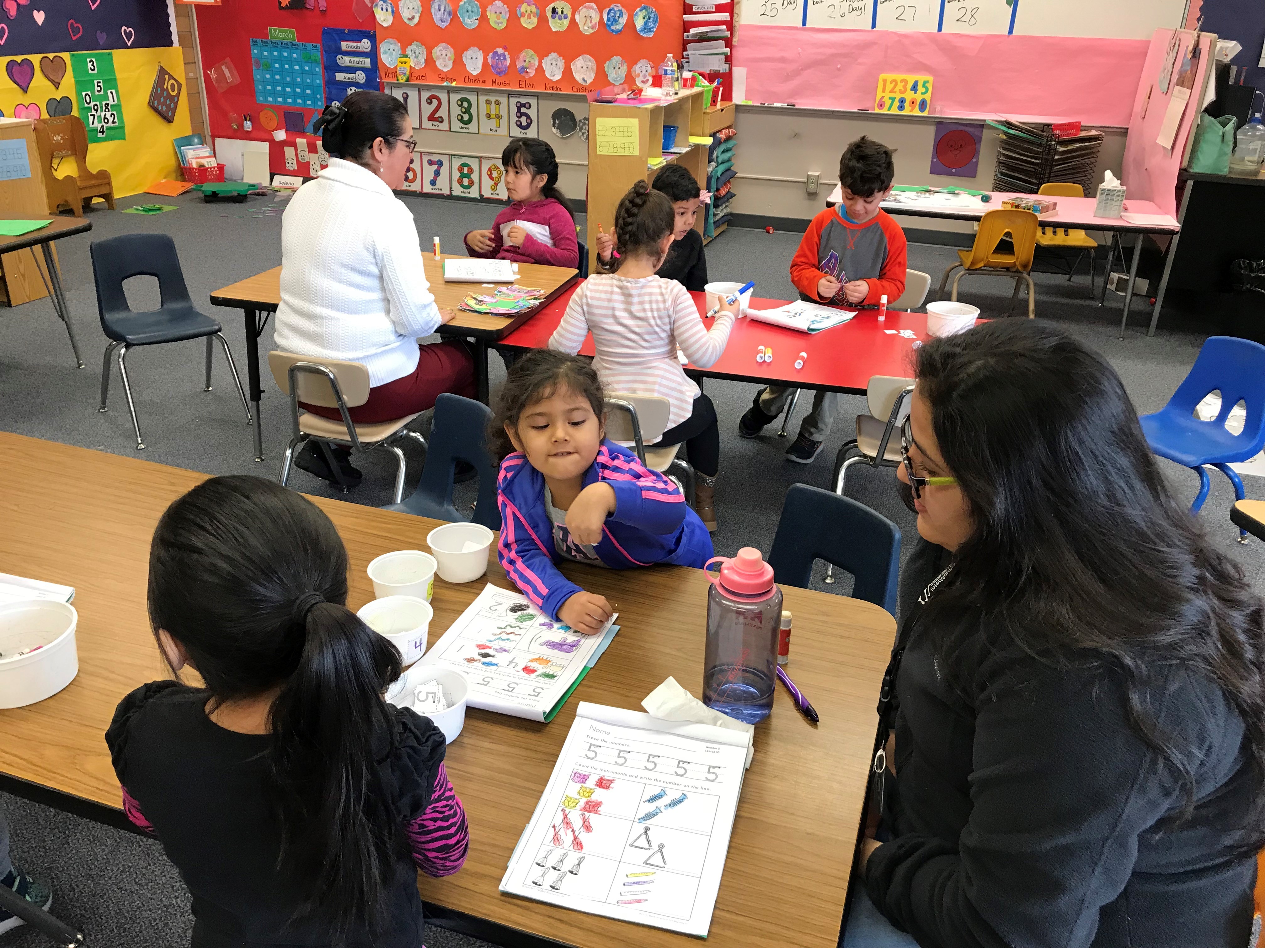 A photo of the migrant education program.
