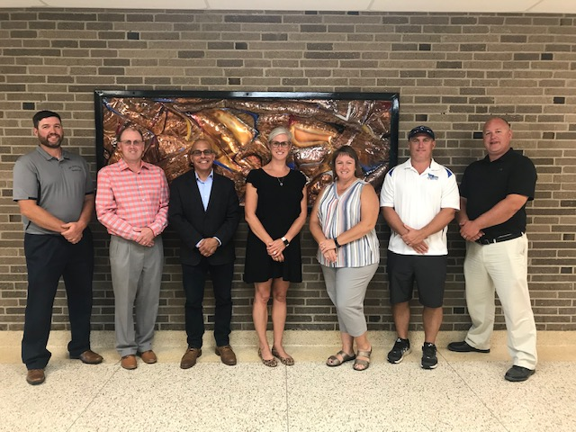 (Left to Right) Mike Noll, Dennis Gardner, Joe Vitale, Katie Gordon, Amy Stillson, Nathan Butler, and Russ Nowiski