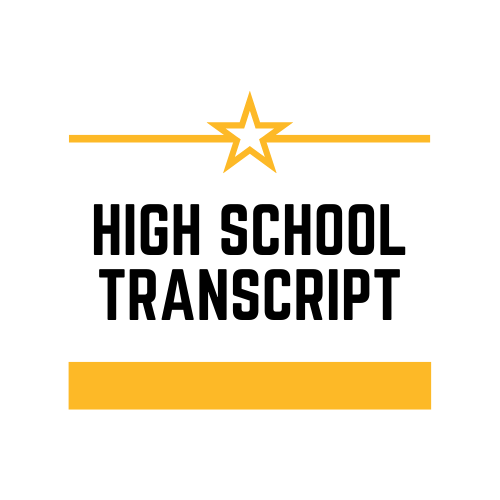 High School Transcript Image
