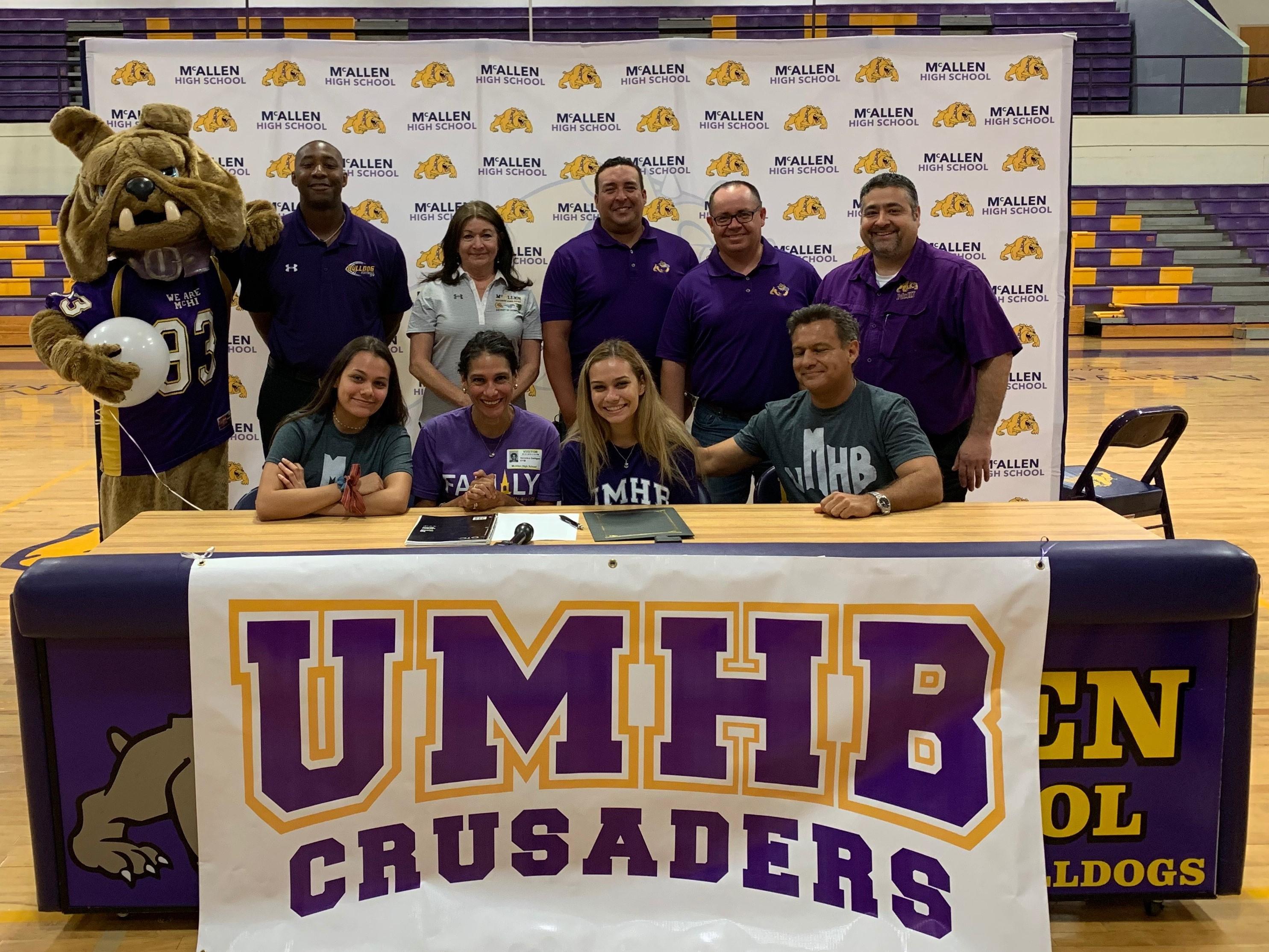 Nathalie Galligan signs letter of intent to compete in Tennis at Mary Harden Baylor