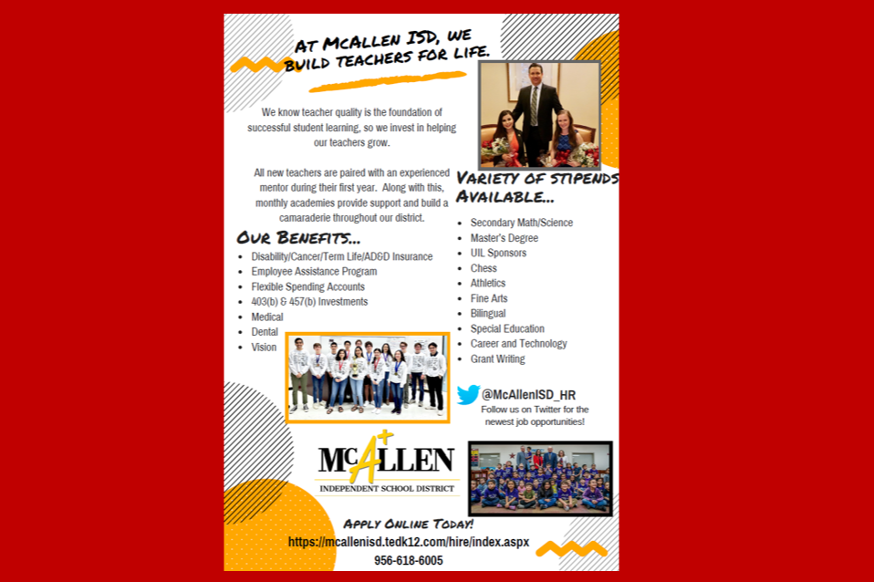 Job fair flyer