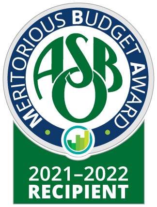 Meritorious Budget Award logo