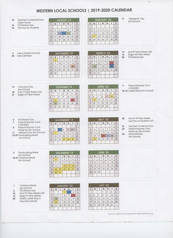 Western High School Student Information Page Western Local School Western High School Student Information Page Western Local School