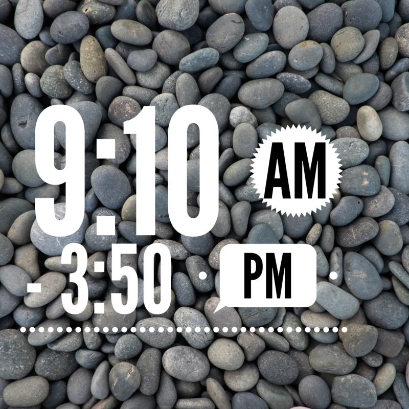 9:10 AM - 3:50 PM