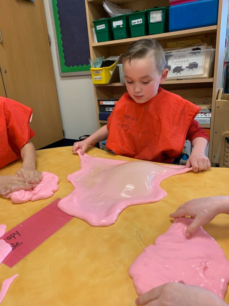 Students in preschools