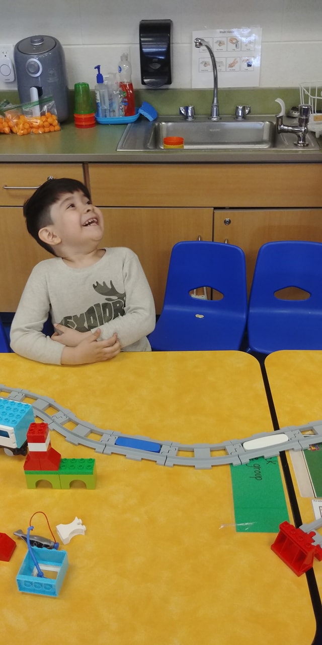Students in preschools