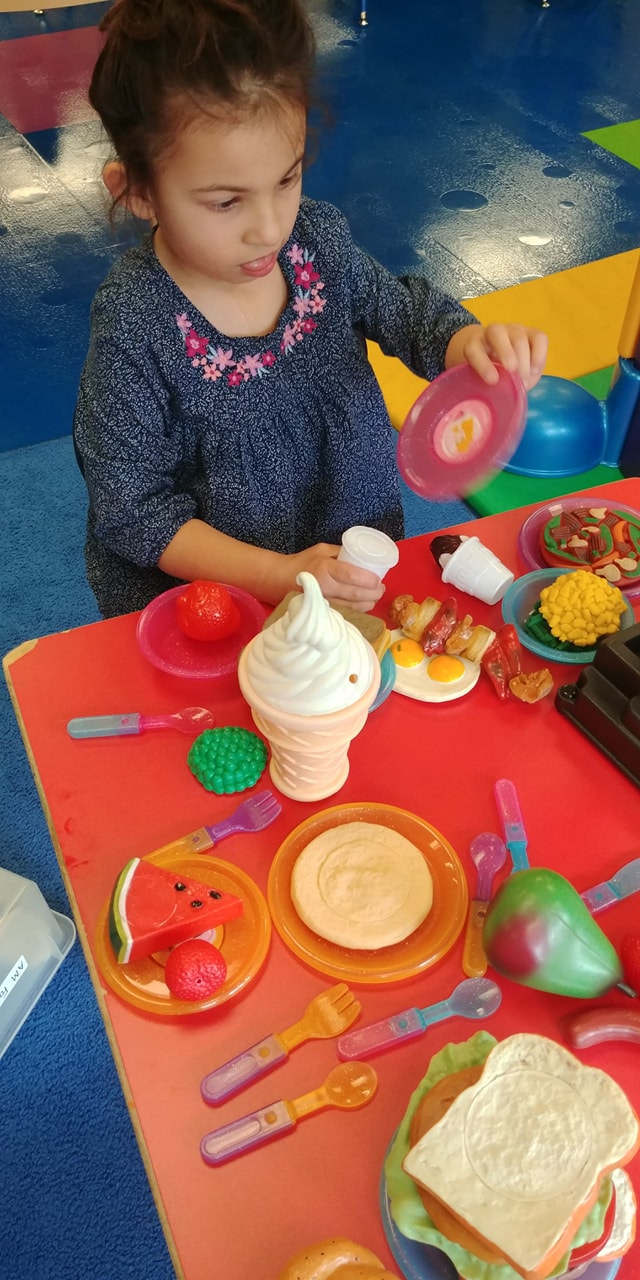 Students in preschools