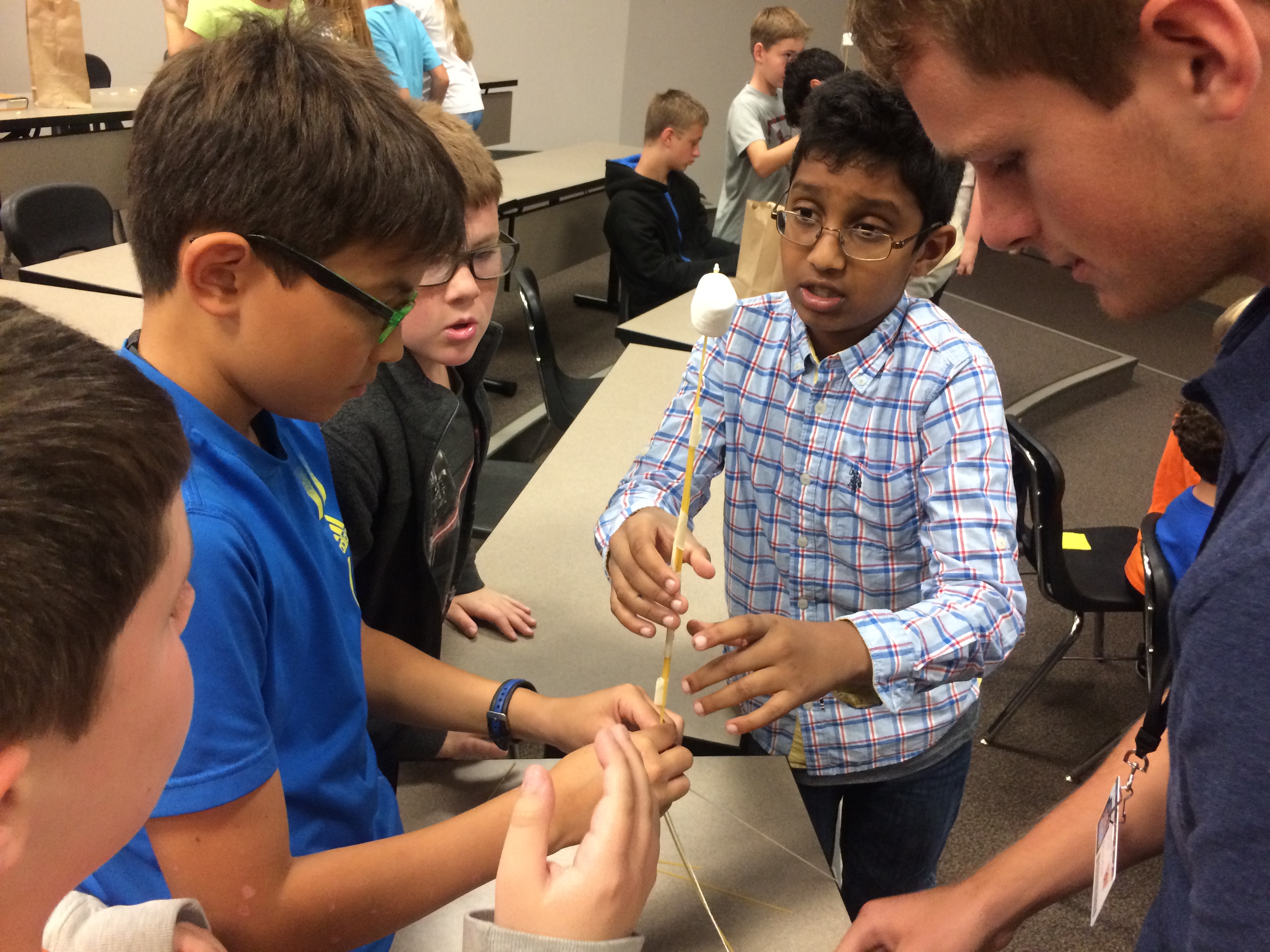 STEM Washington Academy, students doing various activities indoors and outdoors