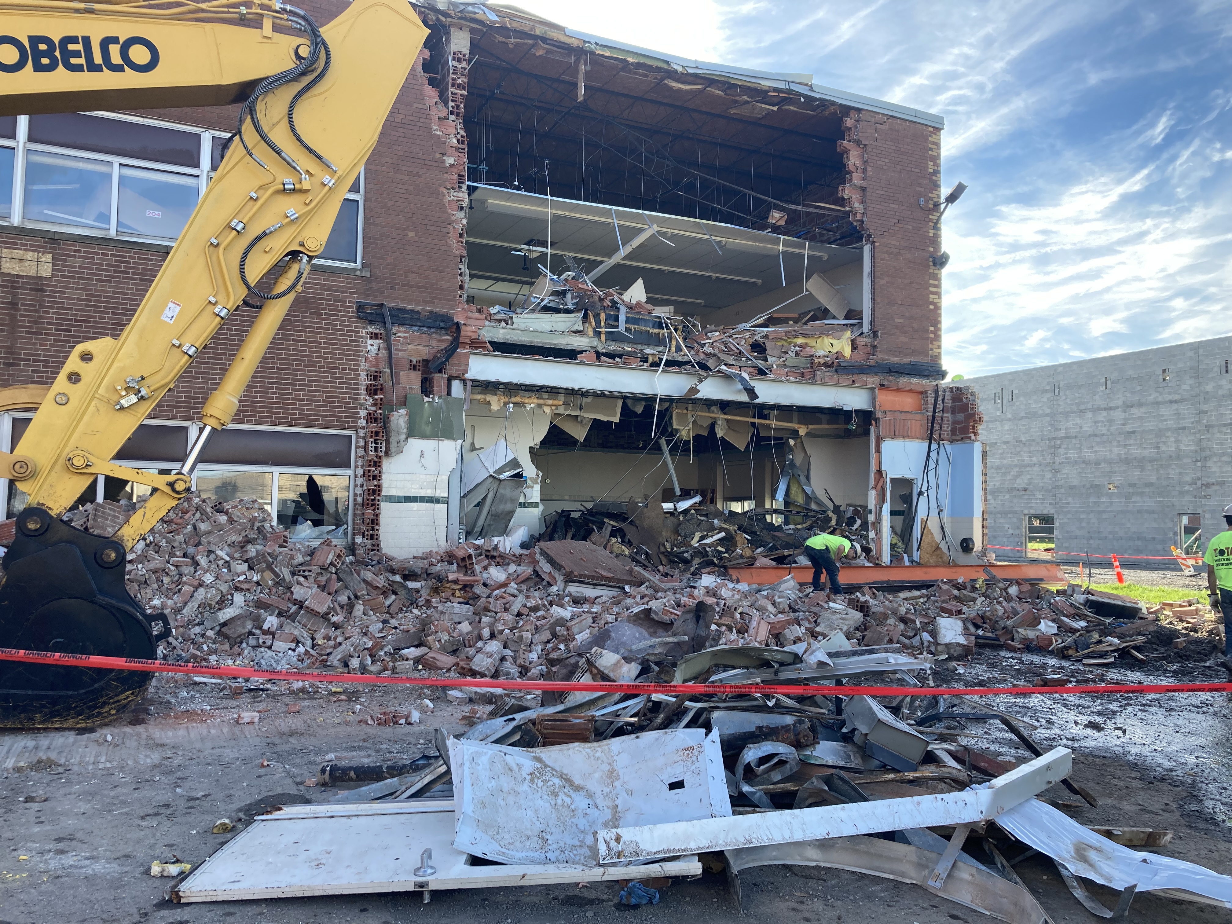 Fletcher demolition photos