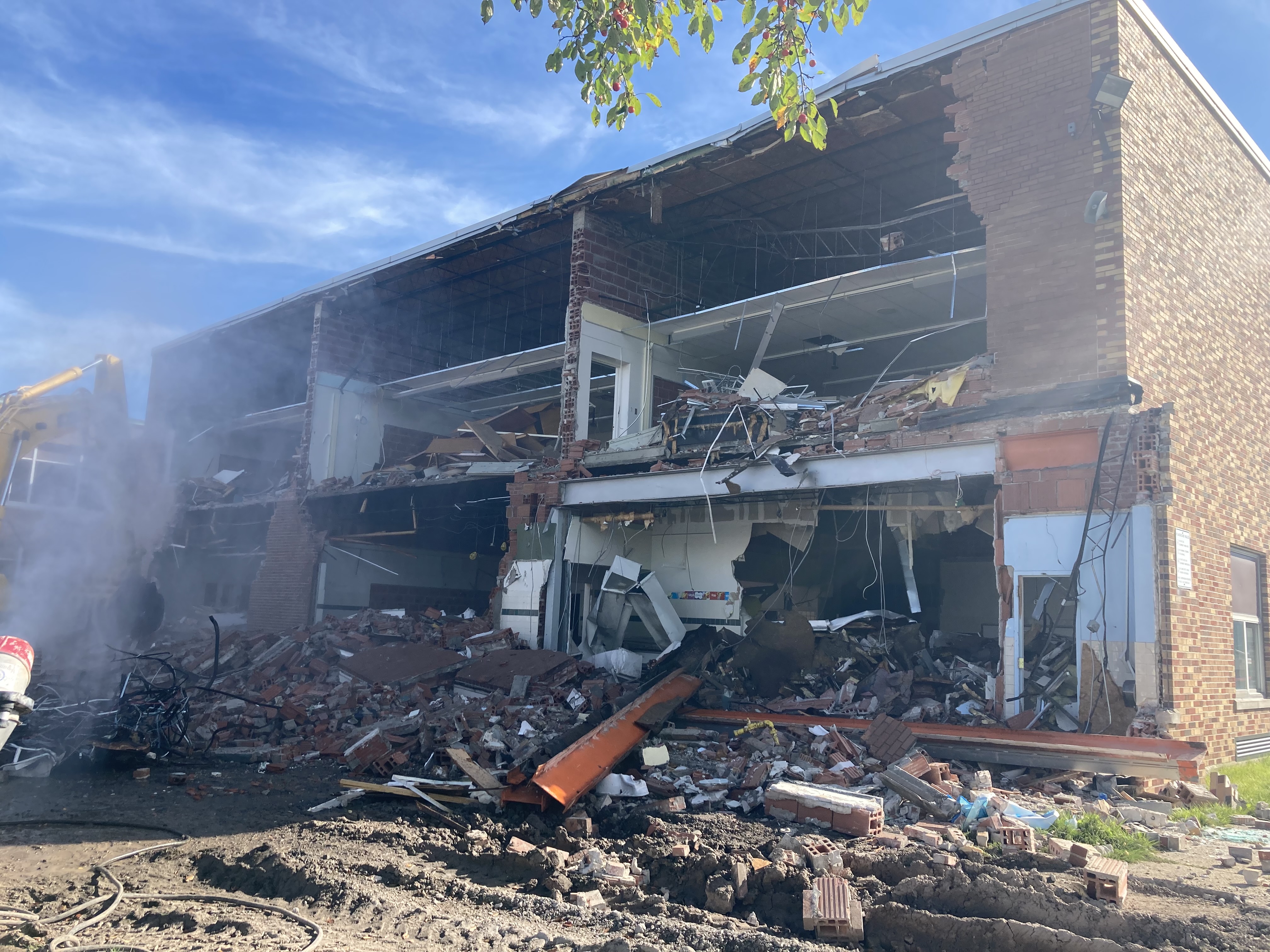 Fletcher demolition photos