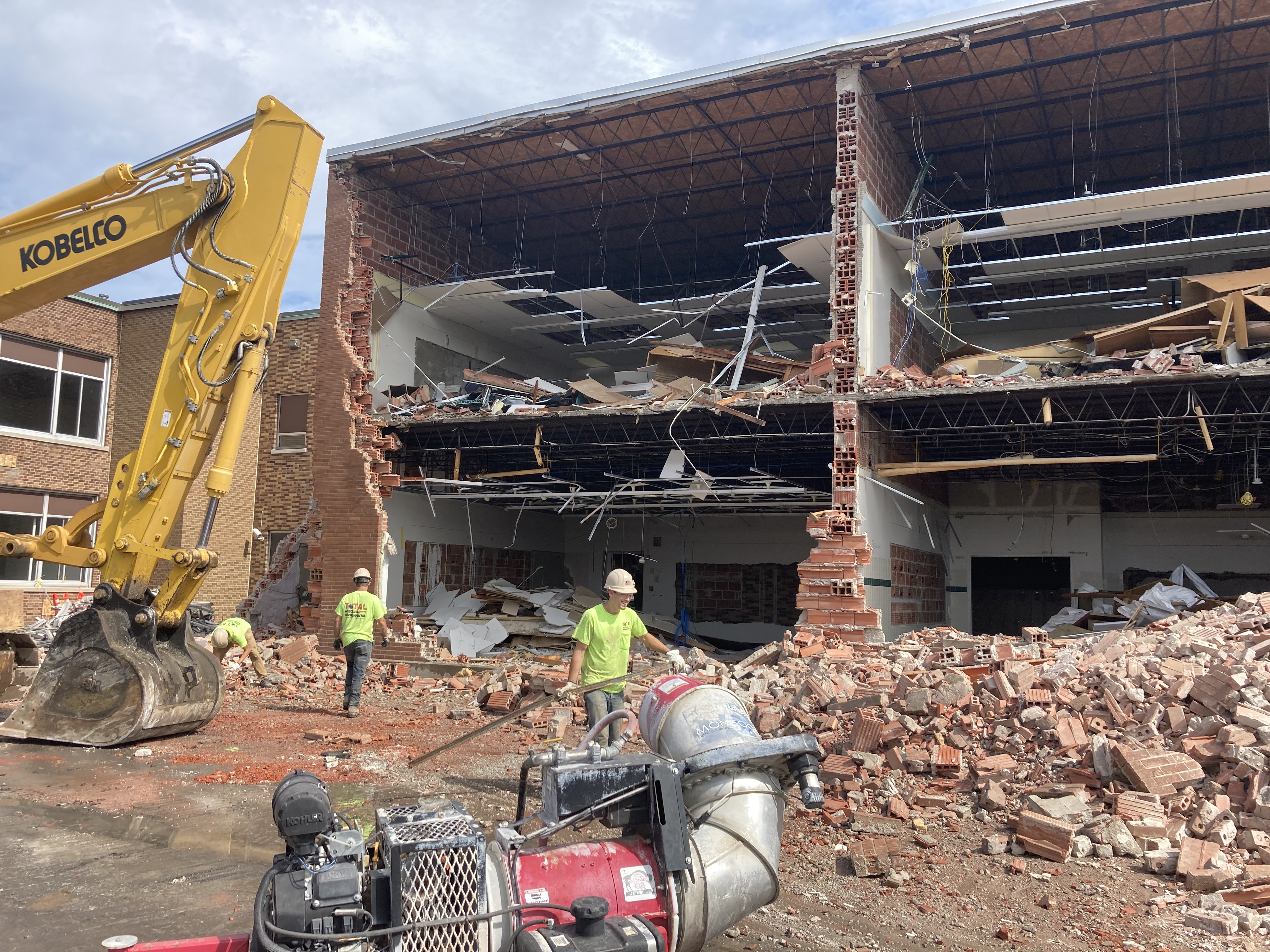 Fletcher demolition photos