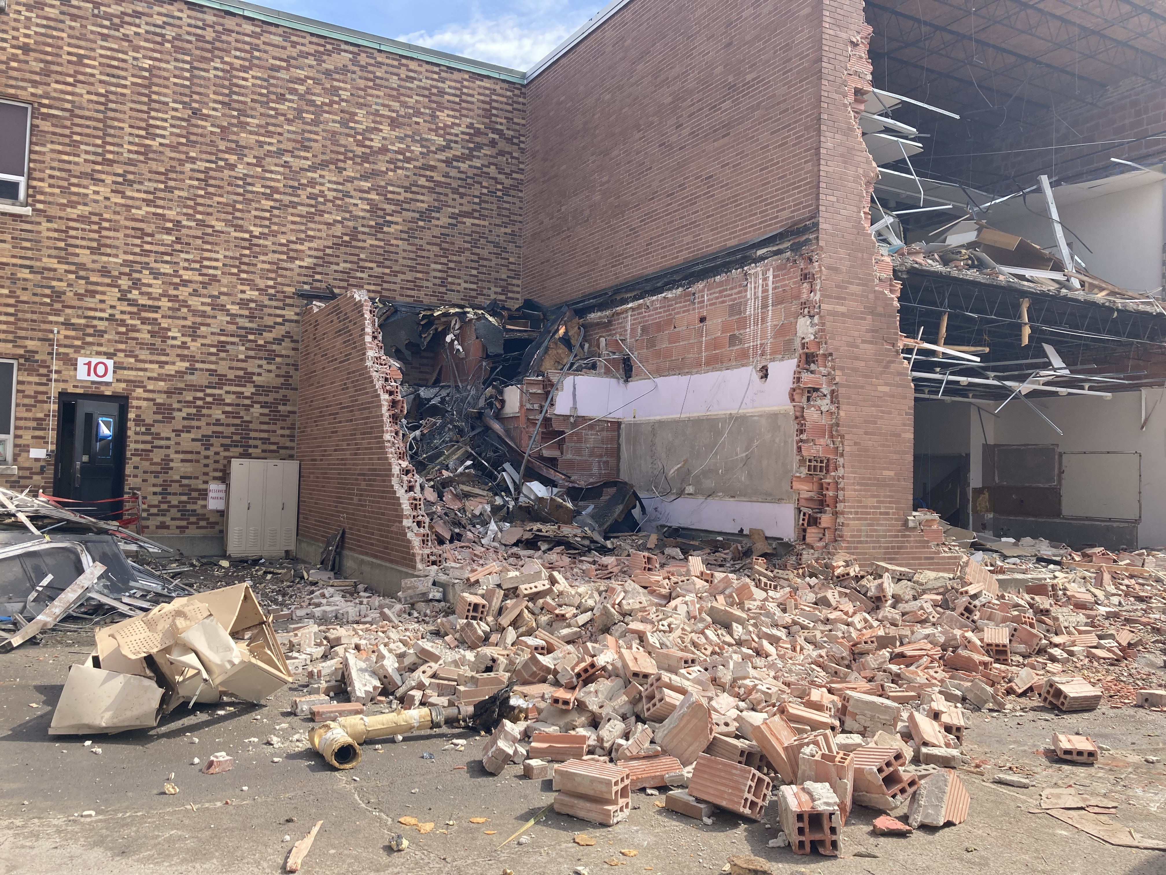 Fletcher demolition photos