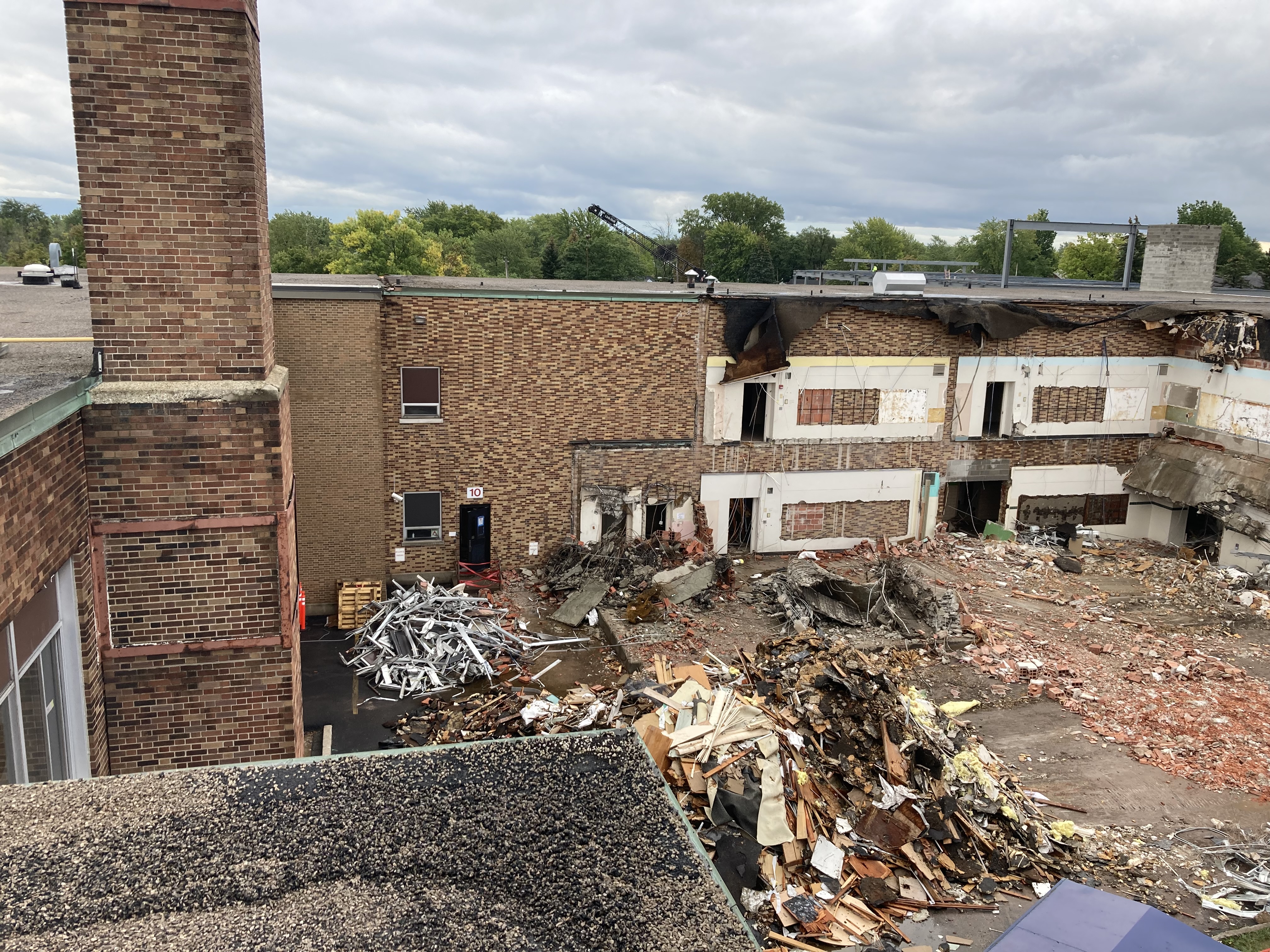 Fletcher demolition photos