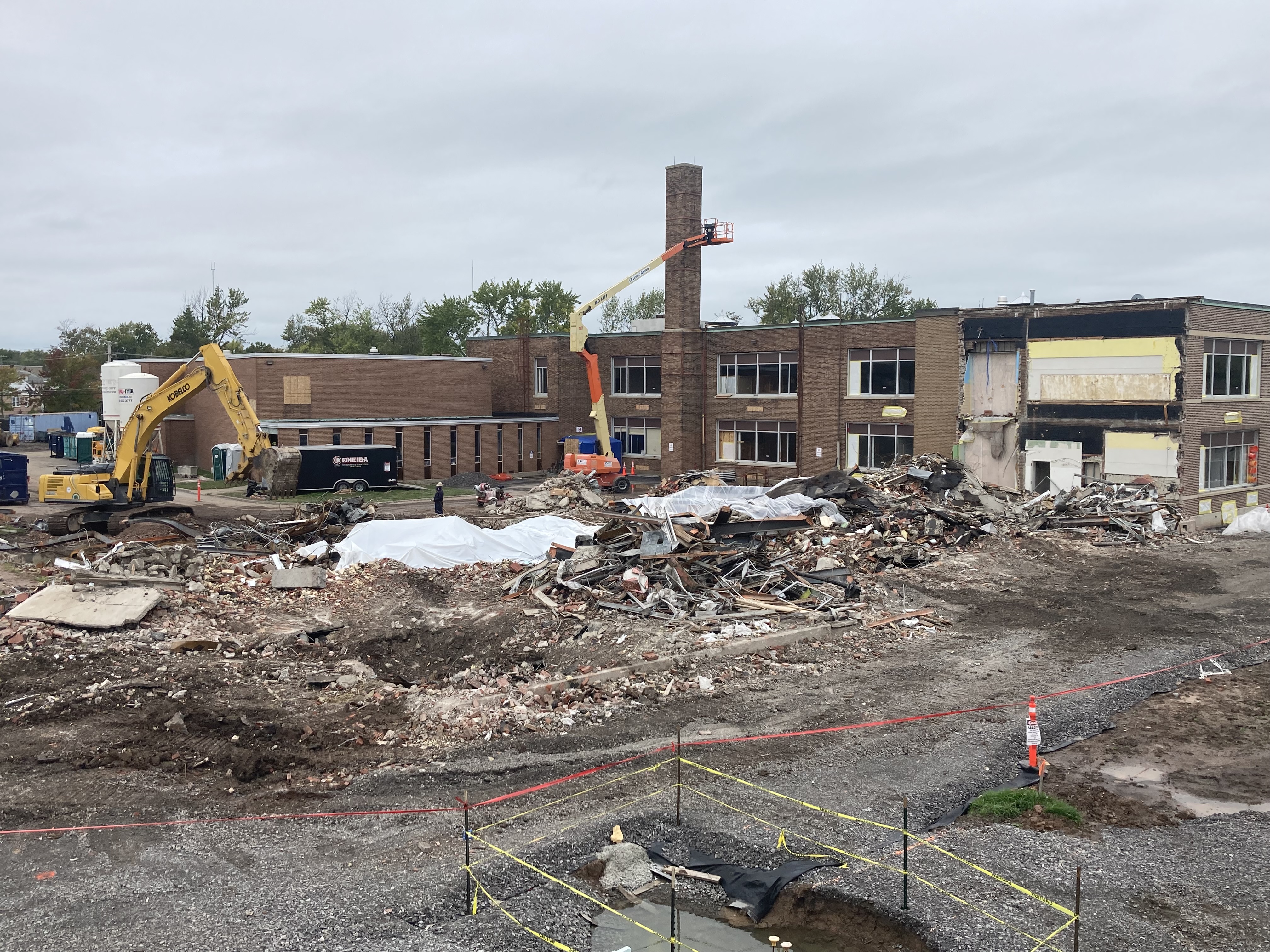 Fletcher demolition photos