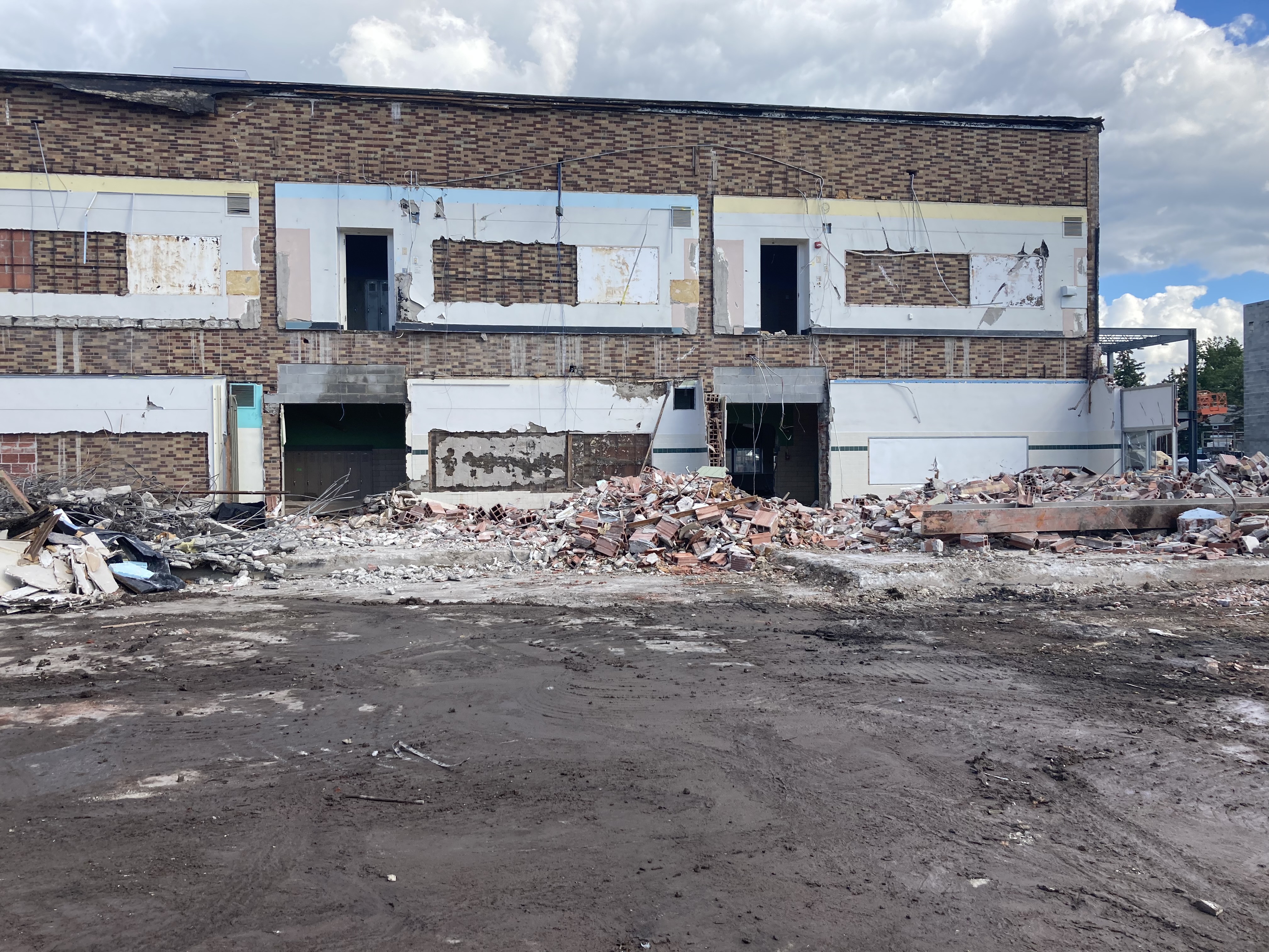 Fletcher demolition photos