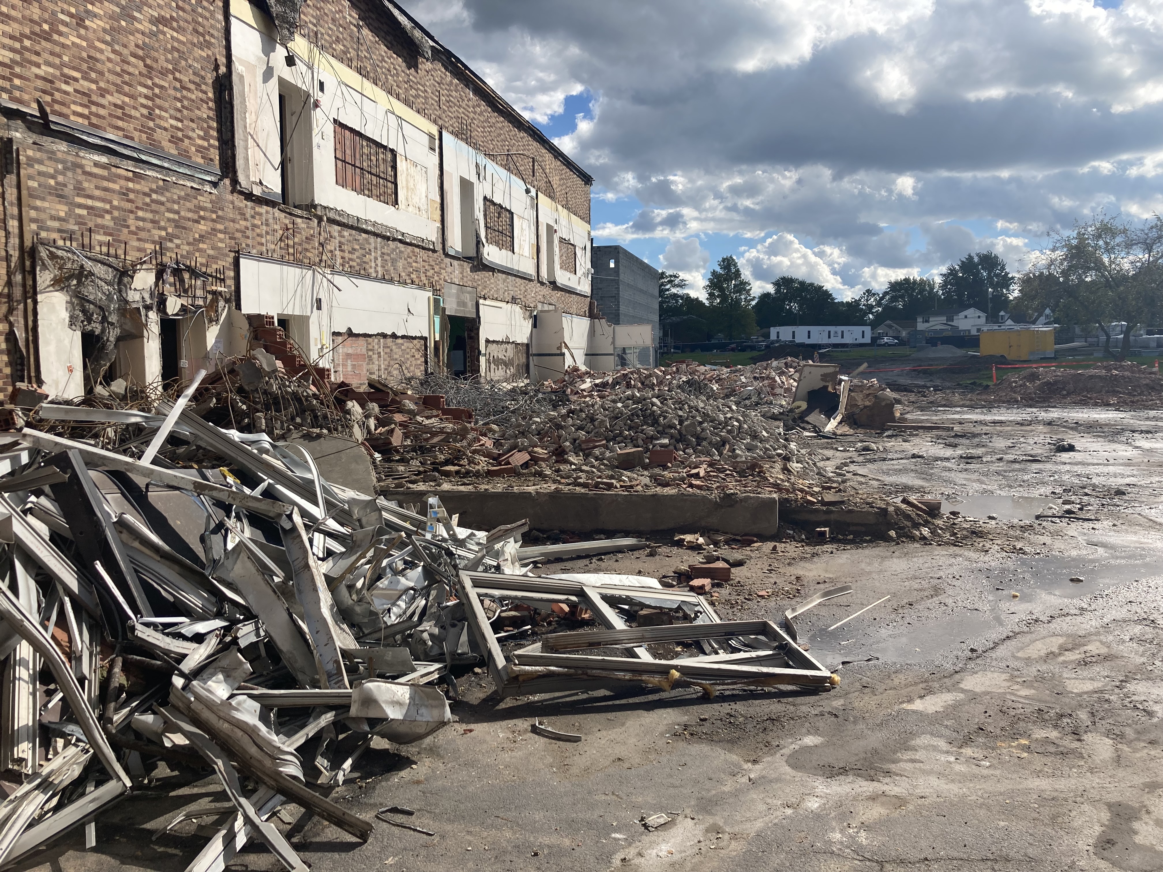 Fletcher demolition photos