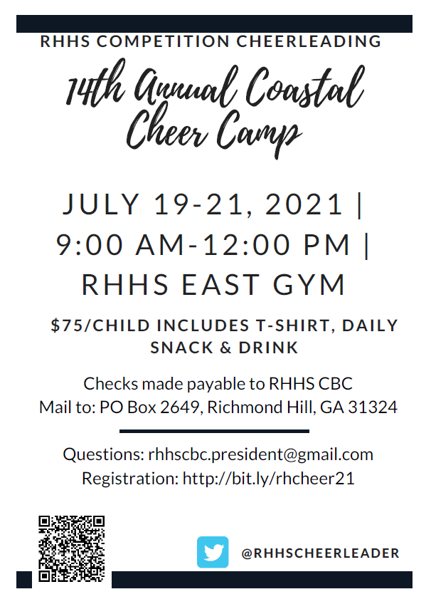Cheer Camp Info