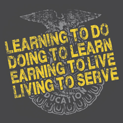 FFA Motto: Learning to do, doing to learn, earning to live, living to serve.