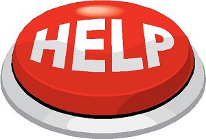 Red Help Button
