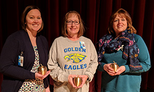Congratulations to the 2018-19 Golden Apple Award Winners: