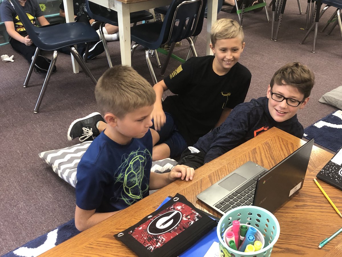 3 boys playing