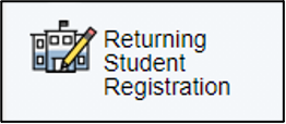 returning student registration