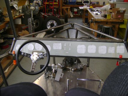 trimmed and beveled to fit