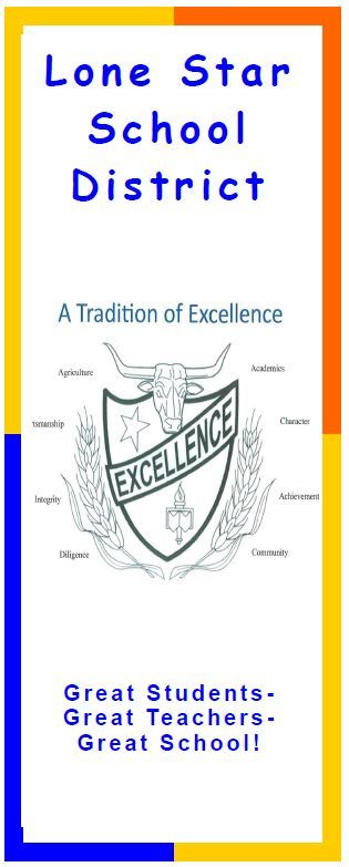 Lone Star School District banner