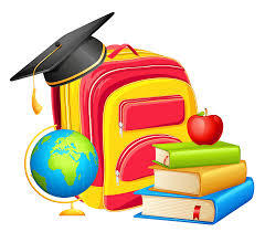 bookbag and books