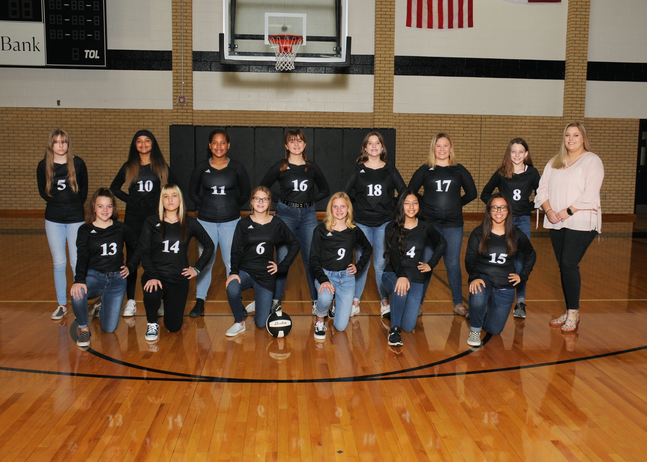 8th Grade Volleyball B Team