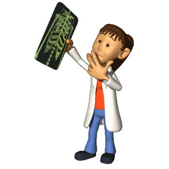 Doctor with a X-Ray