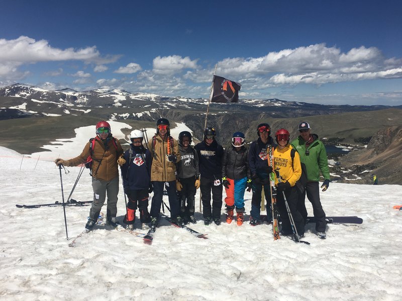 Summer Skiing in the Beartooths