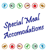 SPECIAL MEAL ACCOMMODATIONS