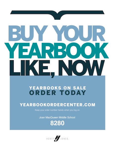 Yearbook Flyer