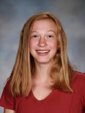 Abby Sherwood-Elks Student of the Month