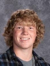 Duncan Richardson February Elk's Student of the Month