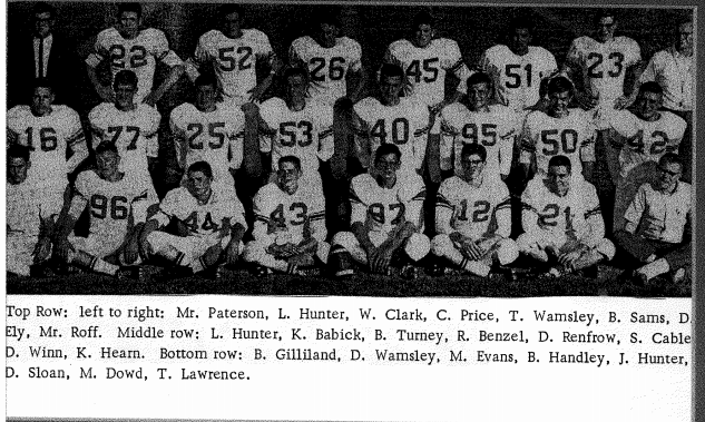 HOF 1964 Weston Football