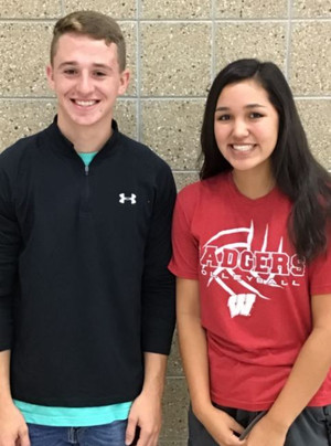 Katelyn Wilber and Nicholas Wehmeyer