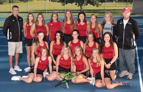 2019 Varsity Girls' Tennis Team