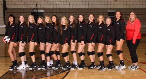 2019 JV1 Volleyball Team