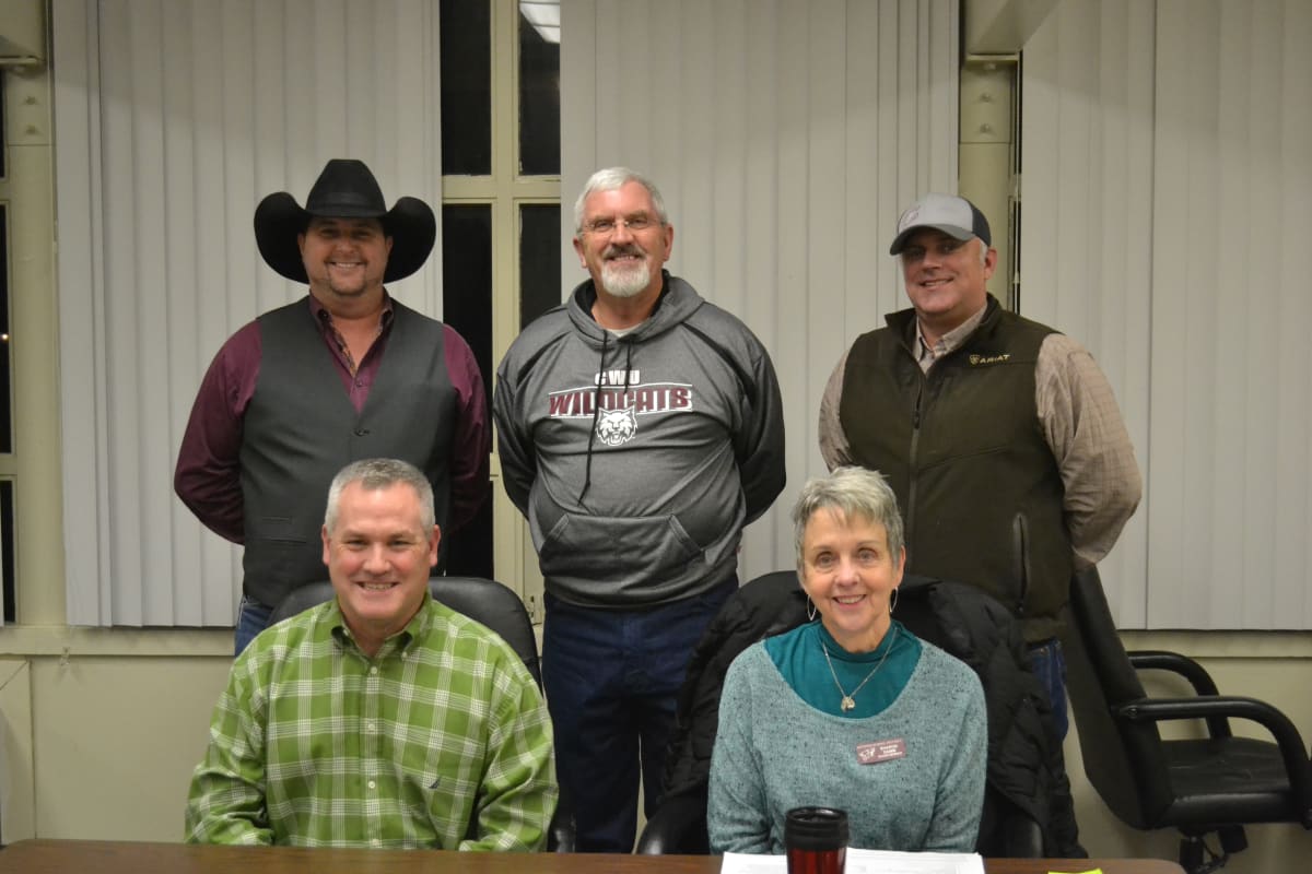Front Row (L-R): Mike Lowe, Sharon Damm Back Row (L-R): Brian Stickney, Jerry Lael, Chad Johnson