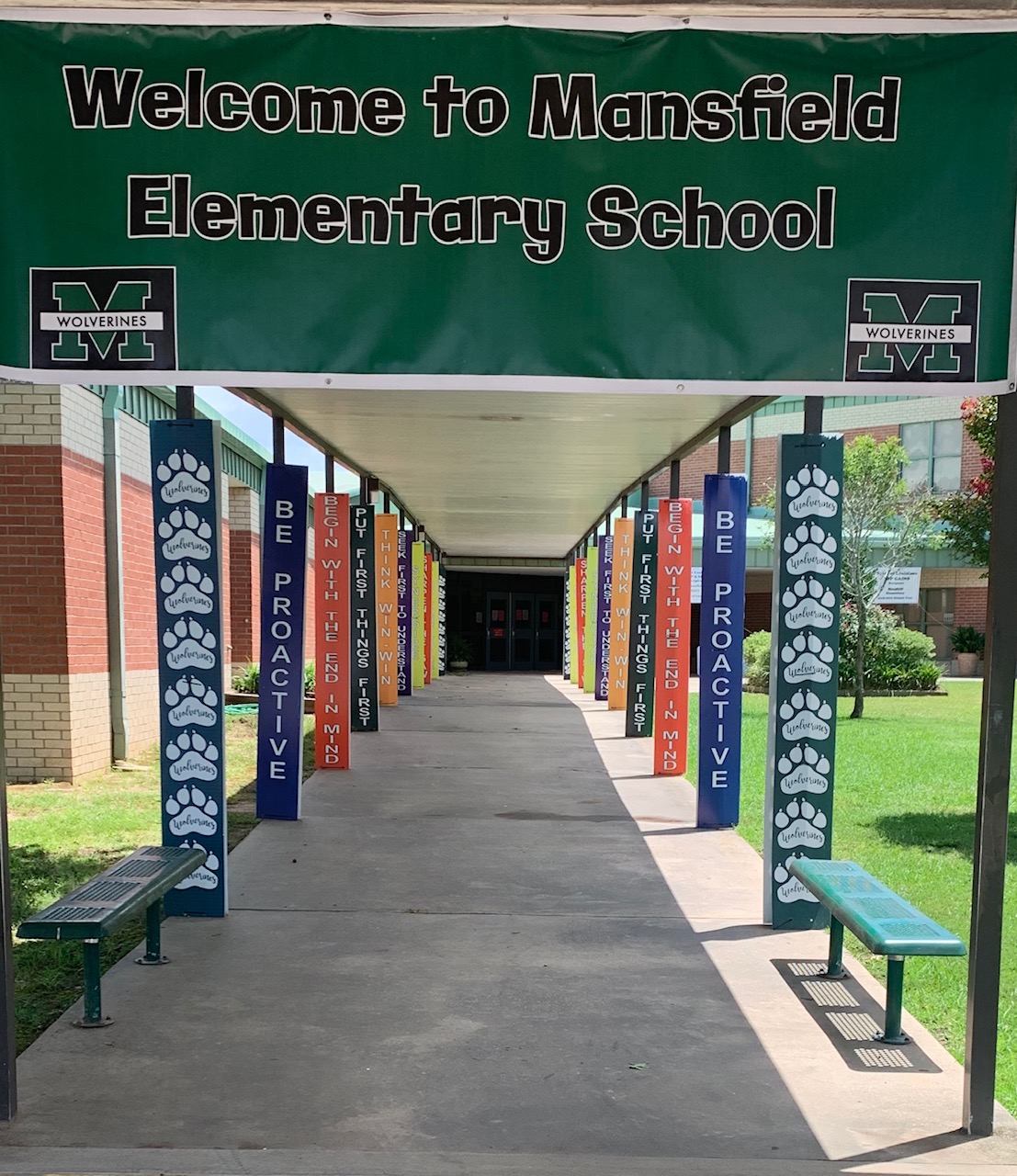 Mansfield Elementary School Home of the Wolverines
