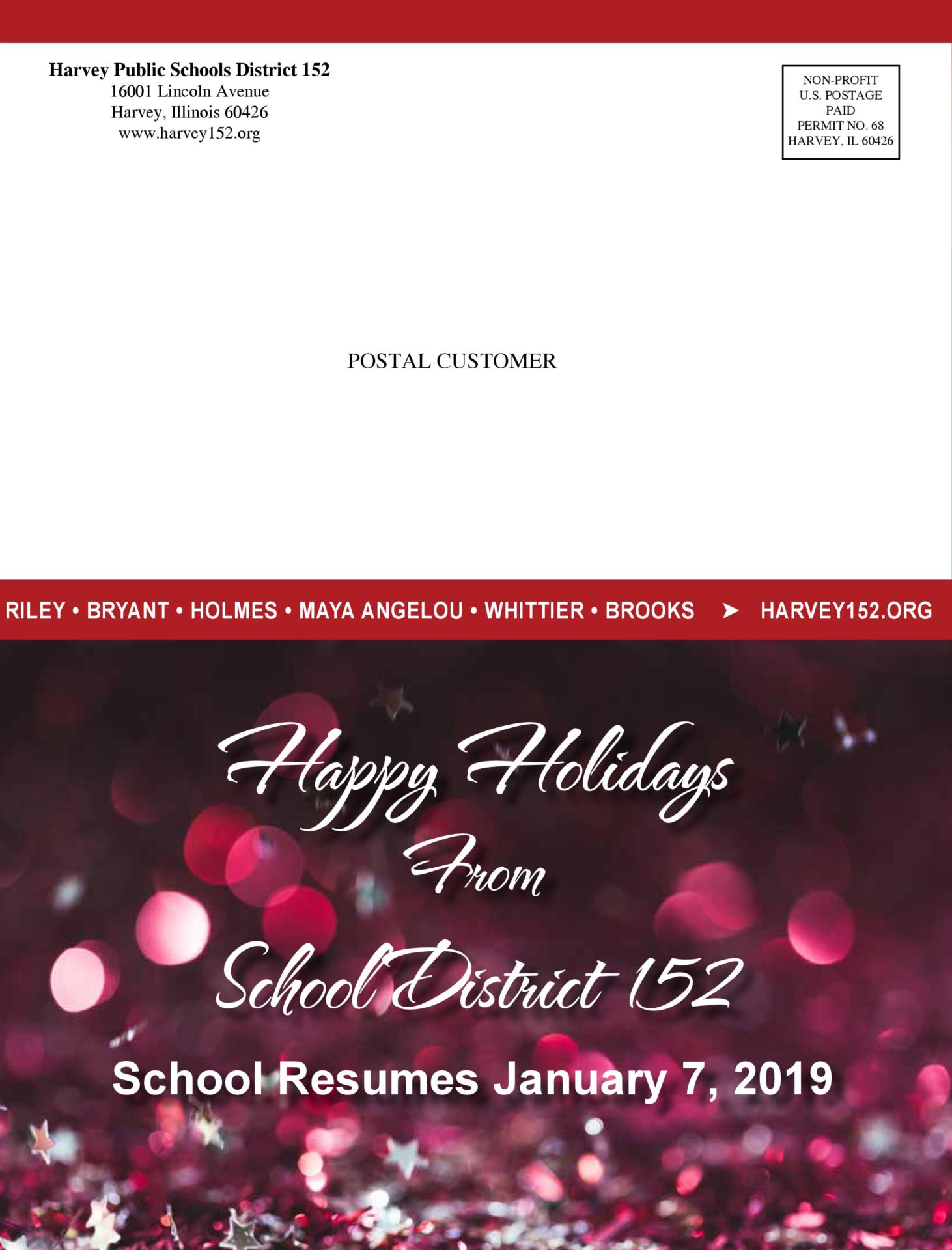 District Winter 2018 Newsletter