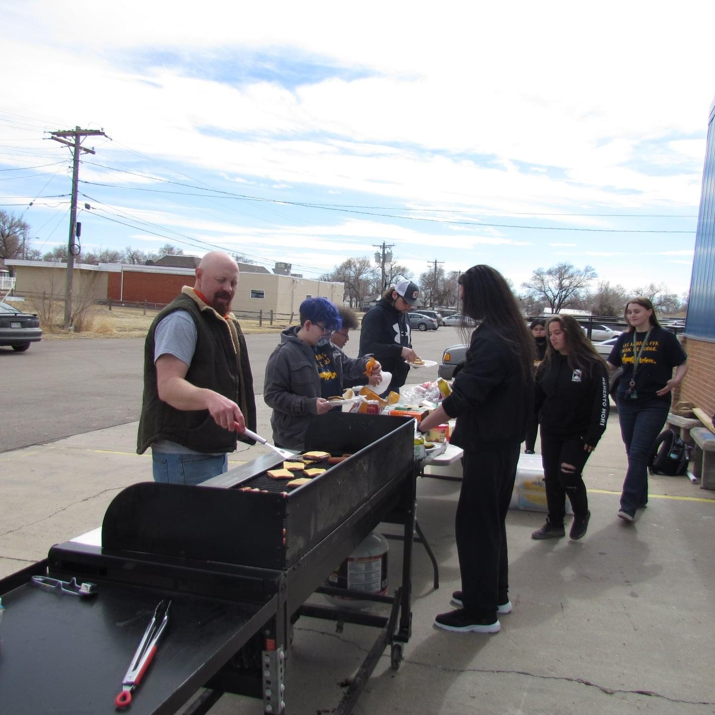 Celebrating FFA Week with a BBQ!