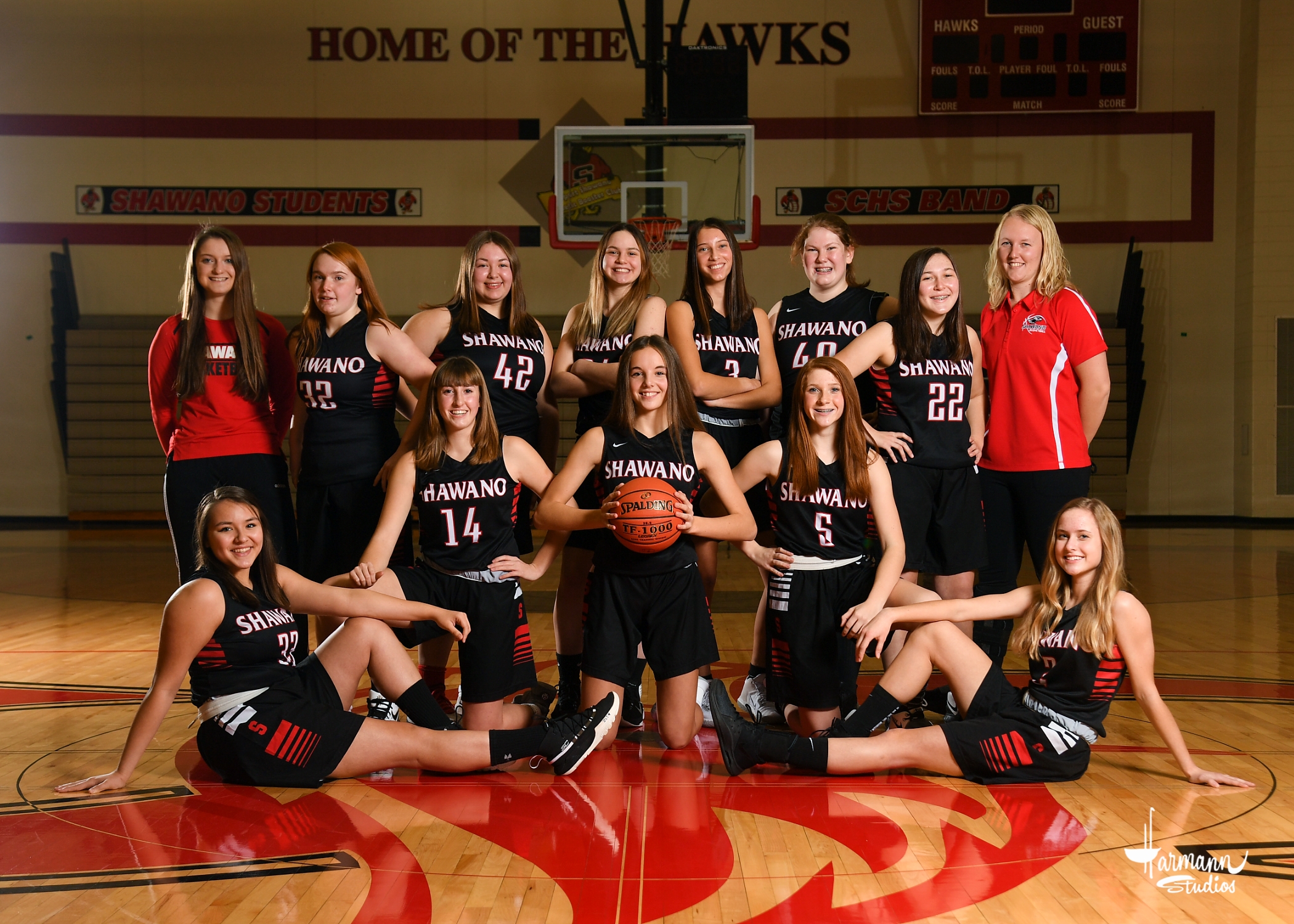 2020-21 JV1 Girls' Basketball Team