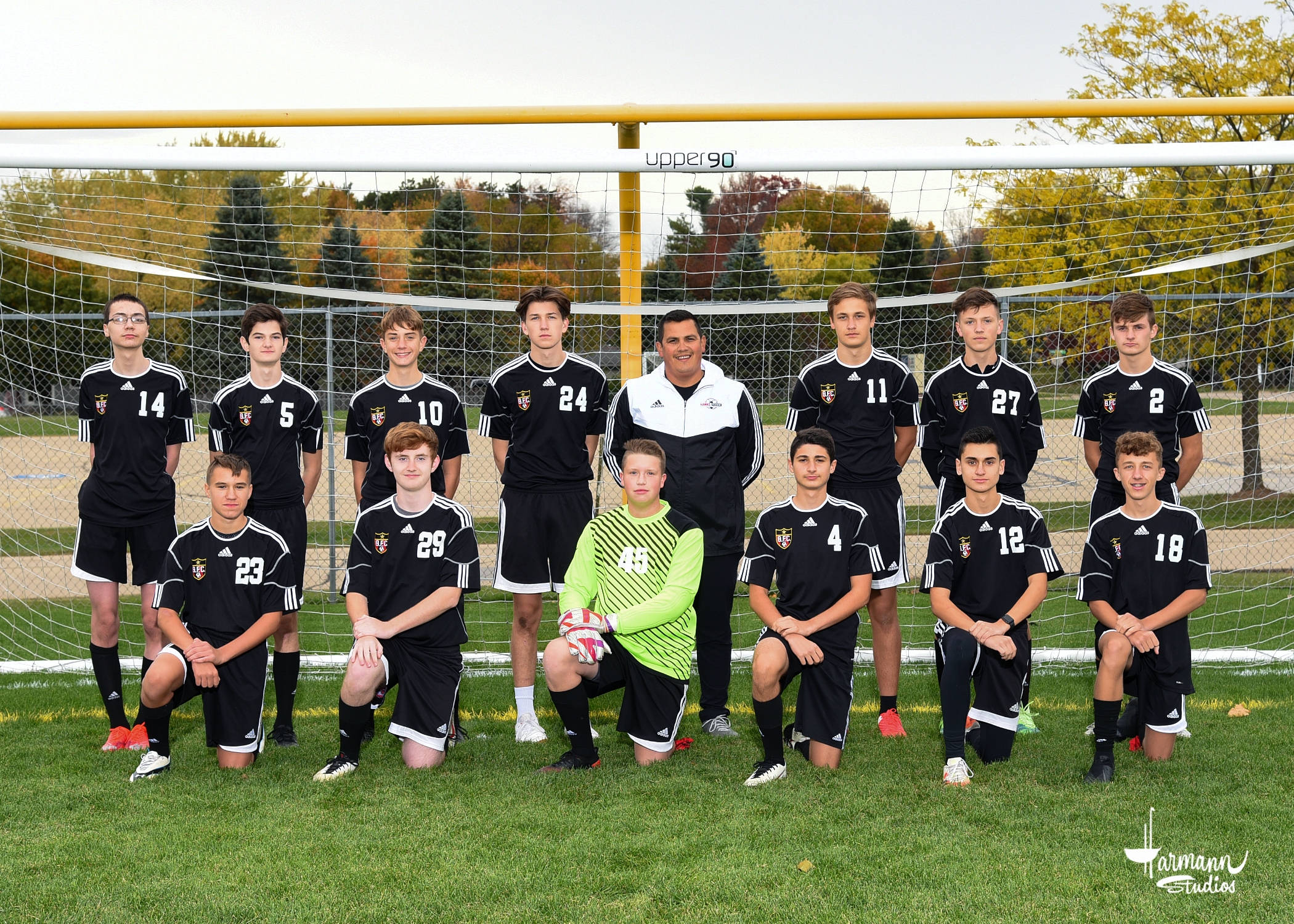 2020 JV1 Boys' Soccer Team