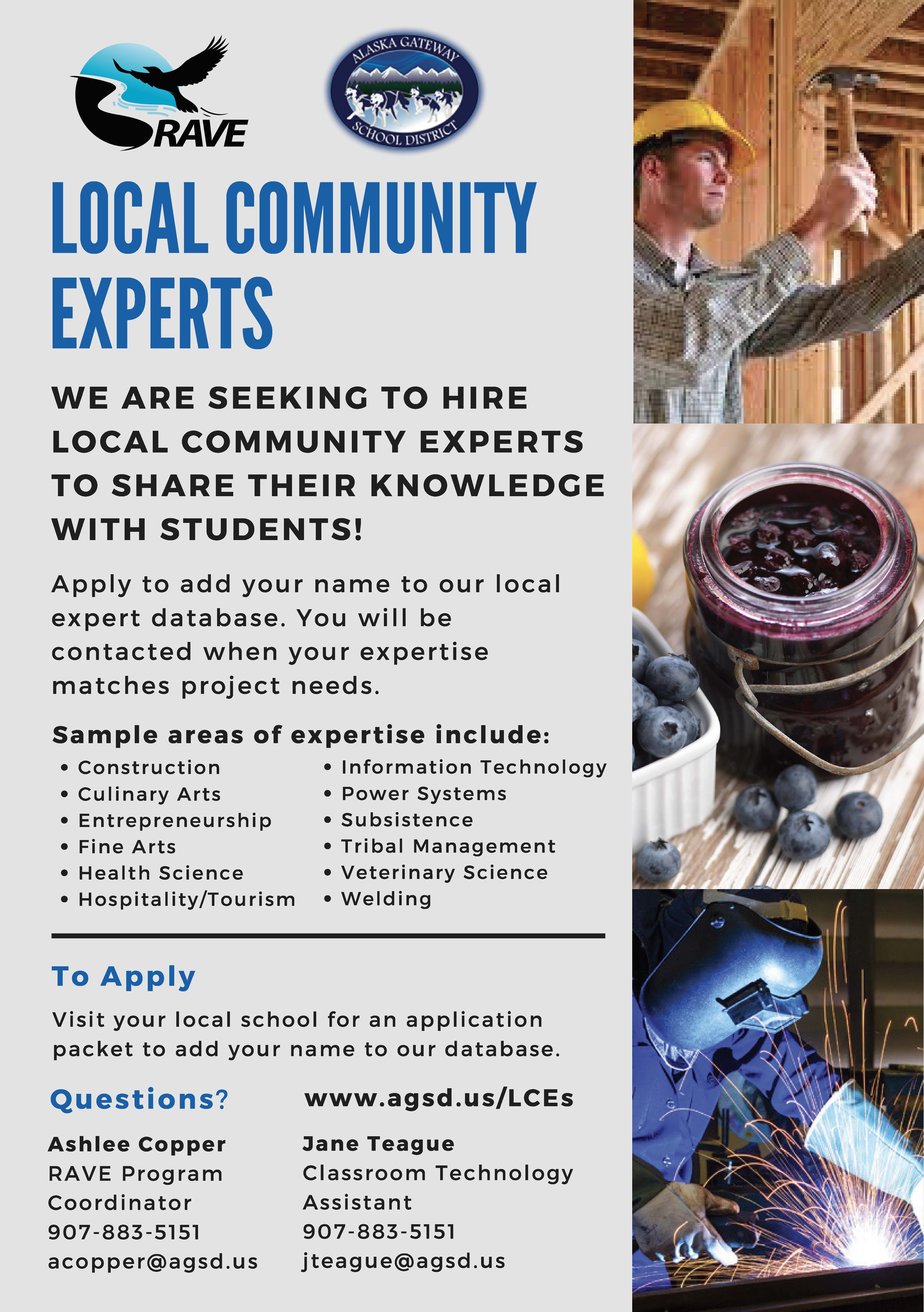 Local Community Experts Posture