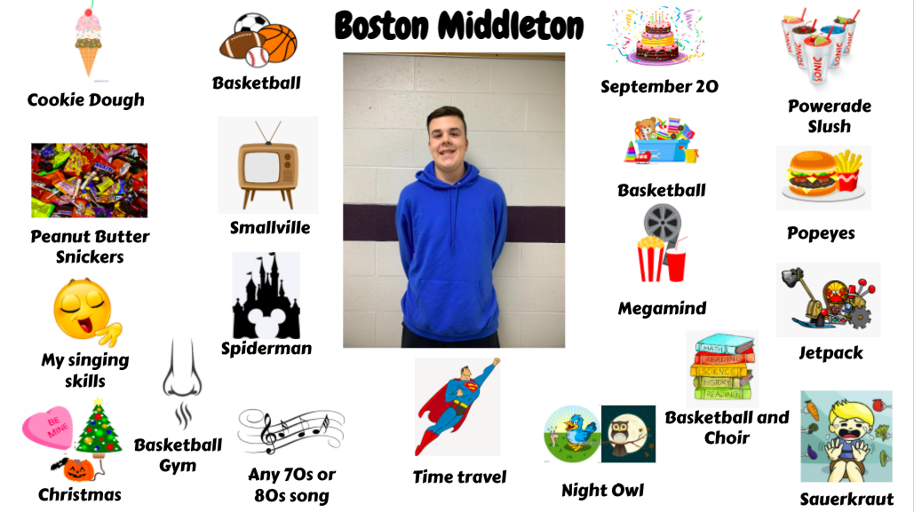 Jr. High Student Boston Middleton